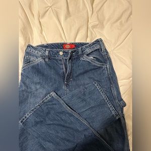 dark wash dickies carpenter jeans size 26